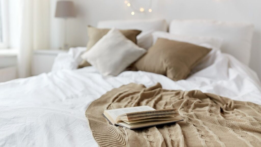 MINK AND WHITE FURNISHINGS