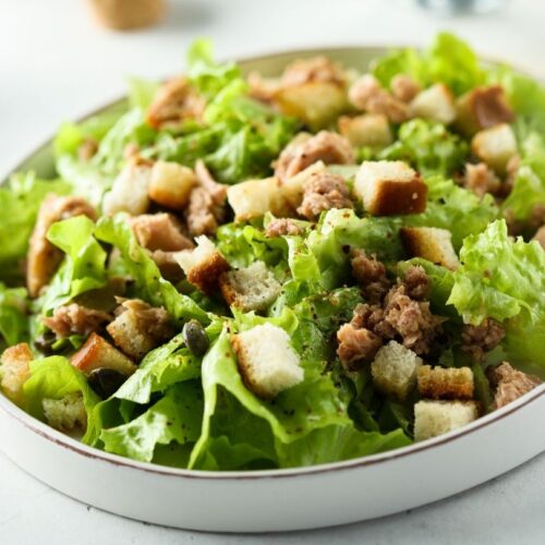 tuna caesar salad