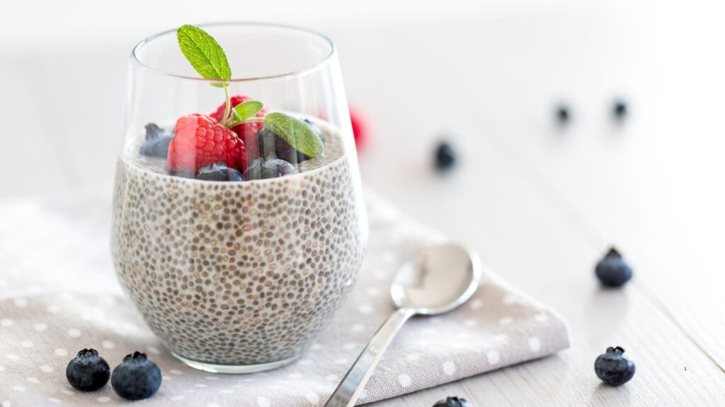 Chia Pudding with Berries