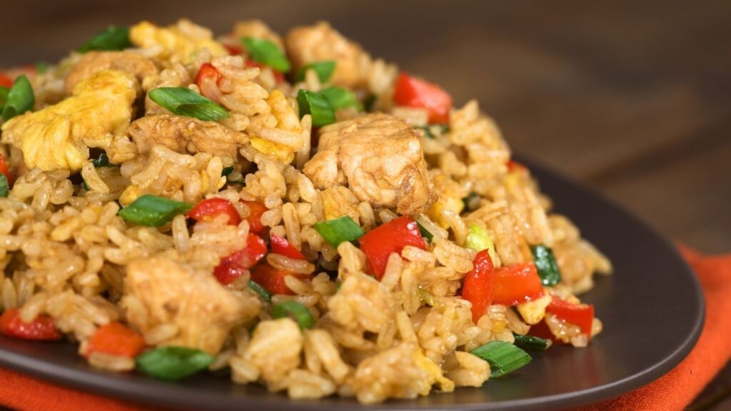 Chicken Stir-Fry with Brown Rice