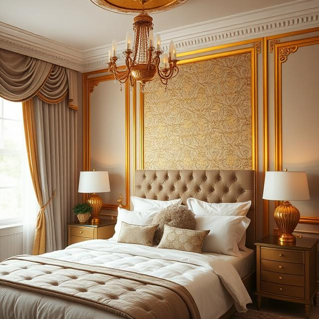 GOLD BEDROOM
