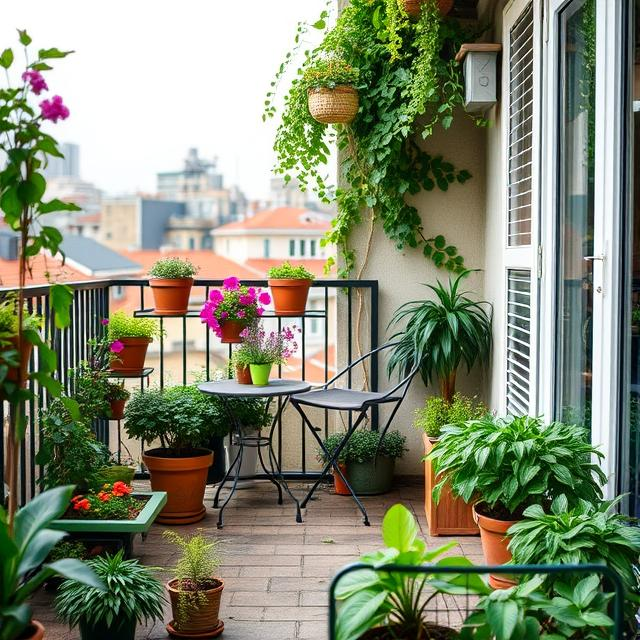 HANGING IVY AND BOUGAINVILLEA TREE