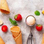 Homemade Banana-Strawberry Ice Cream