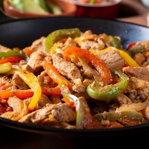 Mexican-Style Leftover Chicken Fajitas