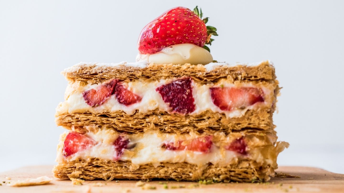 Napoleon Strawberry Mille-feuille