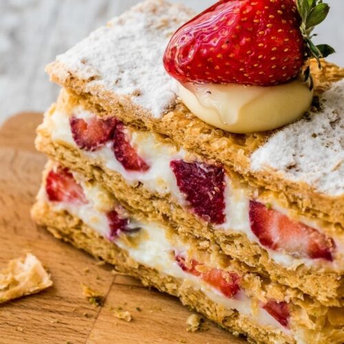 Napoleon Strawberry Mille-feuille