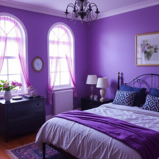 PERFECT PURPLE BEDROOM