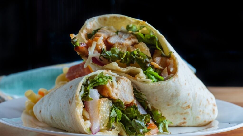 Turkey and Veggie Wrap