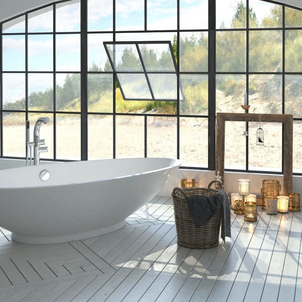 chic bathroom renovations